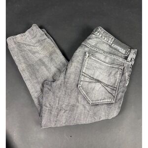 Express Rocco Skinny Jeans Men 36 X 30 Gray Denim 100% Cotton Slim Fit 5-Pockets